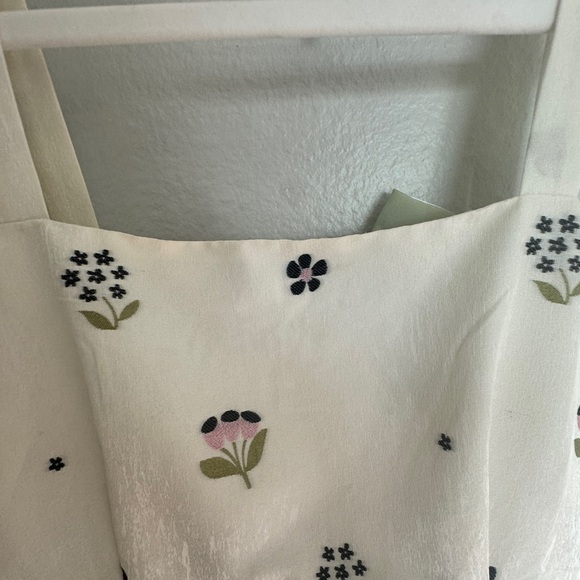 Sister Jane Bow Strap Jacquard Mini Dress - Picture 8 of 10